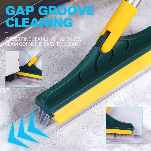 2 IN 1 FLOOR SCRUBBER WITH WIPER